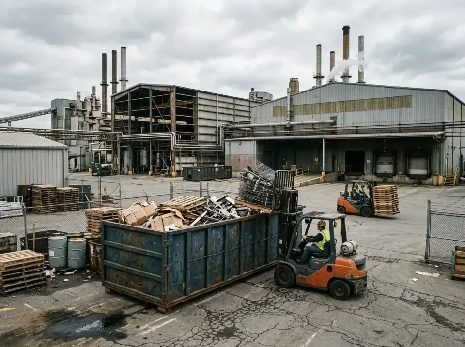 industrial-factory-scrap-conta-003 — frequently asked questions, Cheap Roll-off Dumpster Rentals in Marshall, MI